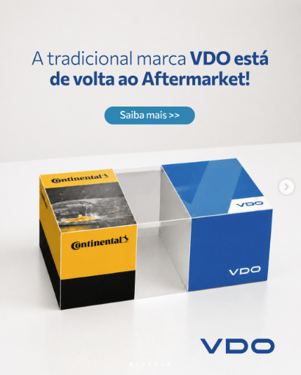 As embalagens originais VDO irão retornar às prateleiras a partir da segunda metade de 2026.